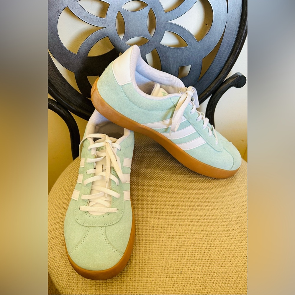 Adidas Light Green Sneakers